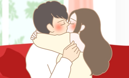 2回目はたっぷりと味わうキス