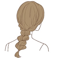 Step4つまんでほぐす
