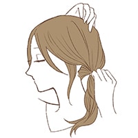 Step7ふんわり感を出します
