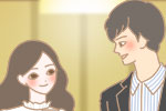 彼の好きな女性タイプが気になる女性のイラスト